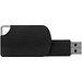Swivel Square USB-Stick, schwarz, 1GB