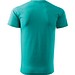 T-Shirt Herren Basic, 2XL, smaragdgrün