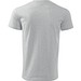 MALFINI T-Shirt Herren Basic, S, hellgrau melliert