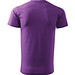 T-Shirt Herren Basic, S, lila