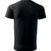 T-Shirt Herren Basic, S, schwarz
