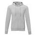 Theron Herren Kapuzenpullover mit Reißverschluss, heather grau, XL