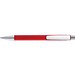 uma® CANDY transparent M SI Druckkugelschreiber, rot