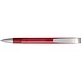 uma® LOOK grip transparent M SI Druckkugelschreiber, rot
