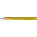 uma® LOOK grip transparent SI Druckkugelschreiber, ocker