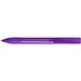 uma® OMEGA grip transparent Druckkugelschreiber, violett