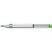 uma® RECYCLED PET PEN ALUMA transparent Druckkugelschreiber, mittelgrün