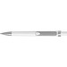 uma® RECYCLED PET PEN CORE F SI Druckkugelschreiber, weiss