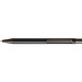 uma® STRAIGHT Druckkugelschreiber, schwarz