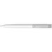 uma® TRINITY K transparent RECY Druckkugelschreiber, weiss
