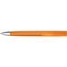 uma® TRINITY transparent SI Druckkugelschreiber, orange