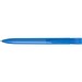 uma® YES transparent Druckkugelschreiber, hellblau