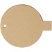 USB-Stick 2.0 rund aus recyceltem Papier, Kraftpapier, 2GB