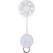 Ventio Magnetischer, tragbarer Ventilator aus recyceltem Kunststoff, weiss
