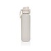 Via RCS Re-Steel Sportflasche mit Verschluss, 600ml, beige