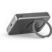 WARSHEL 10. Magnetische Powerbank mit 10'000 mAh und superschnellem kabellosem Ladegerät (15 W) aus recyceltem ABS (100% rABS) mit Ständer, Dunkelgrau