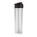 XD COLLECTION Easy Lock Vakuum-Flasche aus RCS recyceltem Stahl, silber