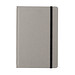 XD COLLECTION GRS-zertifiziertes rPET-A5-Notizbuch, grau, schwarz