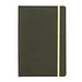 XD COLLECTION GRS-zertifiziertes rPET-A5-Notizbuch, grün, grün