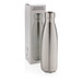 XD COLLECTION Vakuumisolierte Stainless Steel Flasche, 500 ml, silber