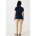 Iqoniq Yosemite Damen Piqué-Poloshirt aus rec. Baumwolle, navy blau, L