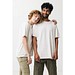 Iqoniq Kakadu relaxed T-Shirt aus recycelter Baumwolle, ivory white, XXL