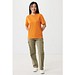 Iqoniq Sierra Lightweight T-Shirt aus recycelter Baumwolle, orange, XXS