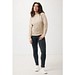 Iqoniq Etosha Lightweight Sweater aus recycelter Baumwolle, desert, XXS