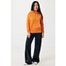 Iqoniq Rila Lightweight Hoodie aus recycelter Baumwolle, orange, L