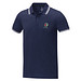 Amarago Polo mit abgesetztem Rand für Herren, navy, XL
