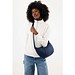 Crescent XL AWARE™ RPET Half-Moon Sling Tasche, navy blau