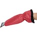 DE-ICING Scraper, Eiskratzer mit Handschuh, rot