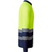 Sicherheits-Langarm-Poloshirt, XXXL, Marineblau/Neon-Gelb