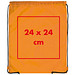 Gym-Bag aus Polyester, orange Gym-Bag aus Polyester, orange