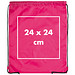 Gym-Bag aus Polyester, pink Gym-Bag aus Polyester, pink