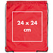 Gym-Bag aus Polyester, rot Gym-Bag aus Polyester, rot