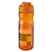 H2O Active® Eco Base 650 ml Sportflasche mit Klappdeckel, orange/ orange
