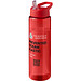 H2O Active® Eco Vibe 850 ml Sportflasche mit Ausgussdeckel, rot, rot