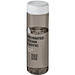 H2O Active® Eco Vibe 850 ml Wasserflasche mit Drehdeckel, kohle, weiß