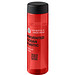 H2O Active® Eco Vibe 850 ml Wasserflasche mit Drehdeckel, rot, schwarz