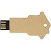 Haus USB-Stick 2.0 aus recyceltem Papier, Kraftpapier, 2GB