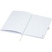 Honua A5 Notizbuch aus recyceltem Papier mit Cover aus recyceltem PET, weiss