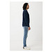 Iqoniq Etosha Lightweight Sweater aus recycelter Baumwolle, navy blau, S