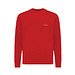Iqoniq Etosha Lightweight Sweater aus recycelter Baumwolle, rot, S