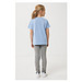 Iqoniq Koli Kids T-Shirt aus recycelter Baumwolle, sky blue, 13-14 y