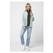 Iqoniq Talung Mikrofleece Jacke, Iceberg green, XXS