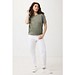 IQONIQ Teide T-Shirt aus recycelter Baumwolle, heather green, XXS