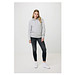 Iqoniq Torres ungefärbter Hoodie aus recycelter Baumwolle, heather grey, M