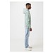 Iqoniq Yoho Relax-Hoodie aus recycelter Baumwolle, Iceberg green, XXL