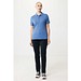 IQONIQ Yosemite Piqué-Poloshirt aus recycelter Baumwolle, heather blue, XXS